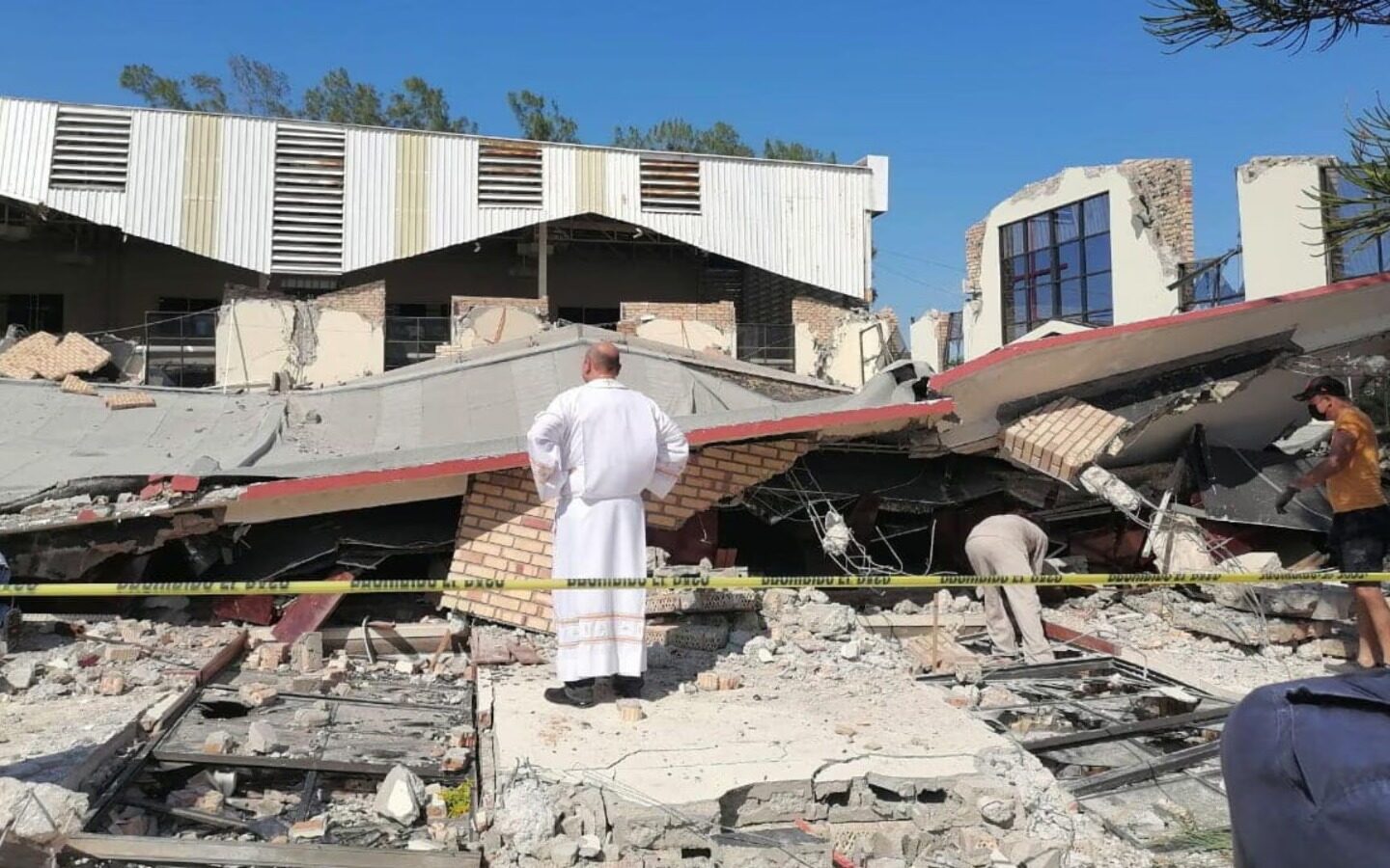 Cae techo de una iglesia en Tamaulipas; mueren 10