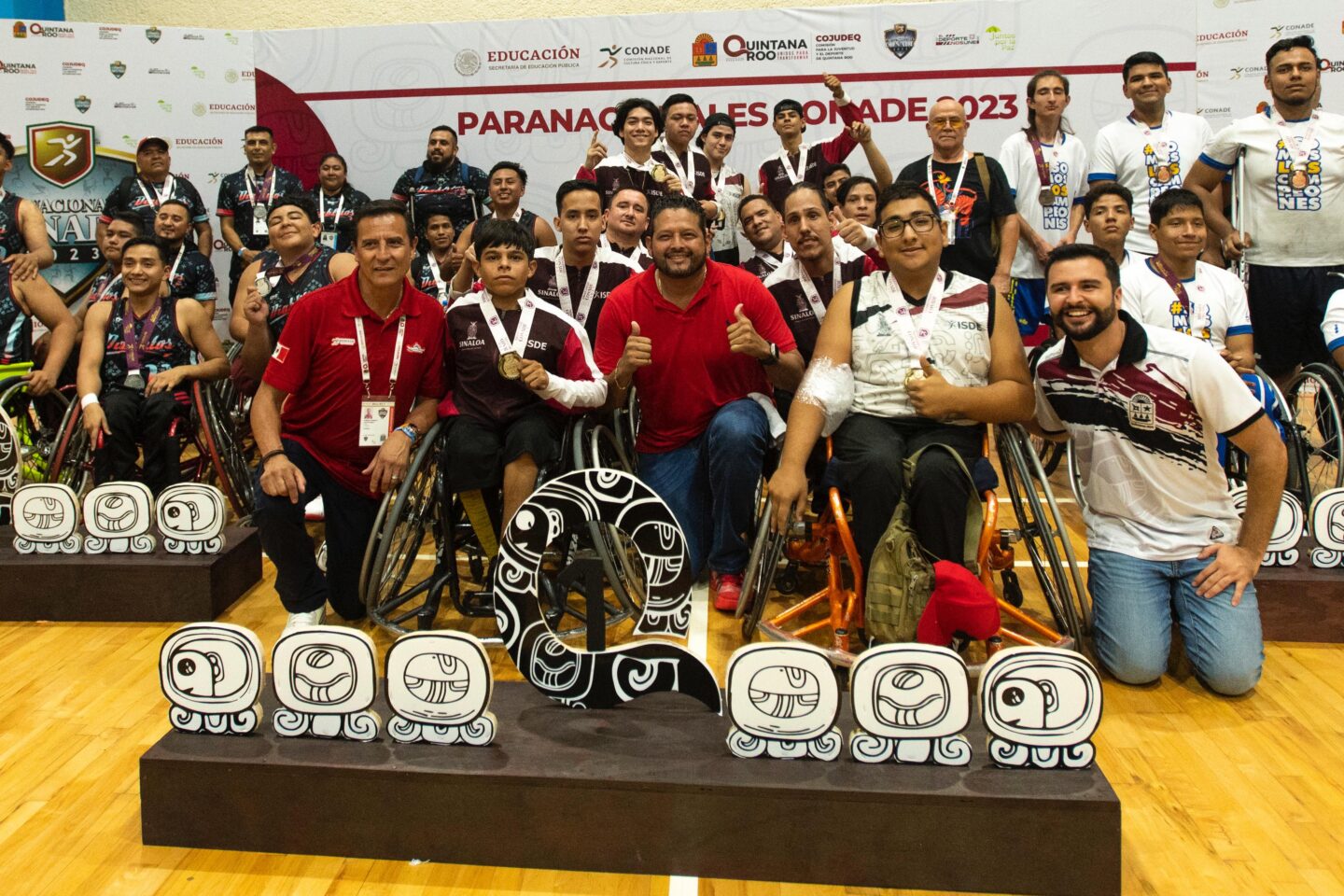 Obtiene Sinaloa la medalla de oro en Baloncesto sobre Silla de Ruedas en los Paranacionales CONADE 2023