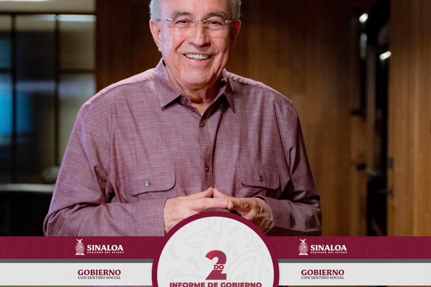 Ya esta listo el Segundo Informe de Gobierno de Rubén Rocha Moya
