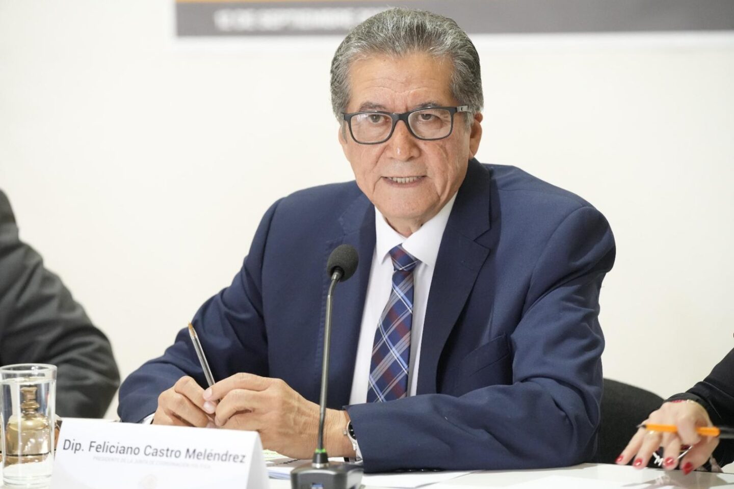 El Congreso reprogramará el Segundo Informe de Gobierno: Dip. Feliciano Castro Meléndrez
