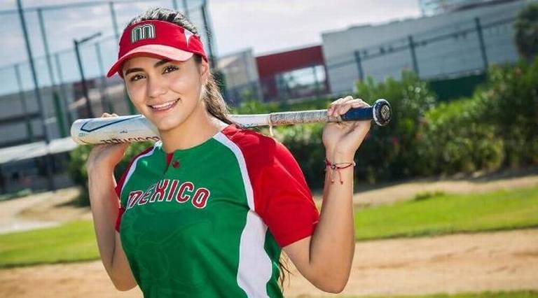 Anahy Lizárraga Ramos, jugadora de las Diablos Rojos de México en la Liga Mexicana de Softbol, espera volver a selección Nacional