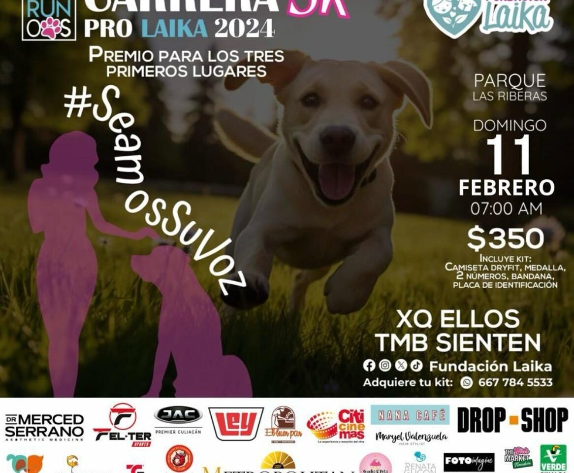 Participa en la marcha en pro de los animales de Fundación Laika