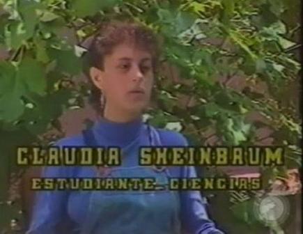 Claudia Sheinbaum participó en el movimiento estudiantil de la UNAM en 1986