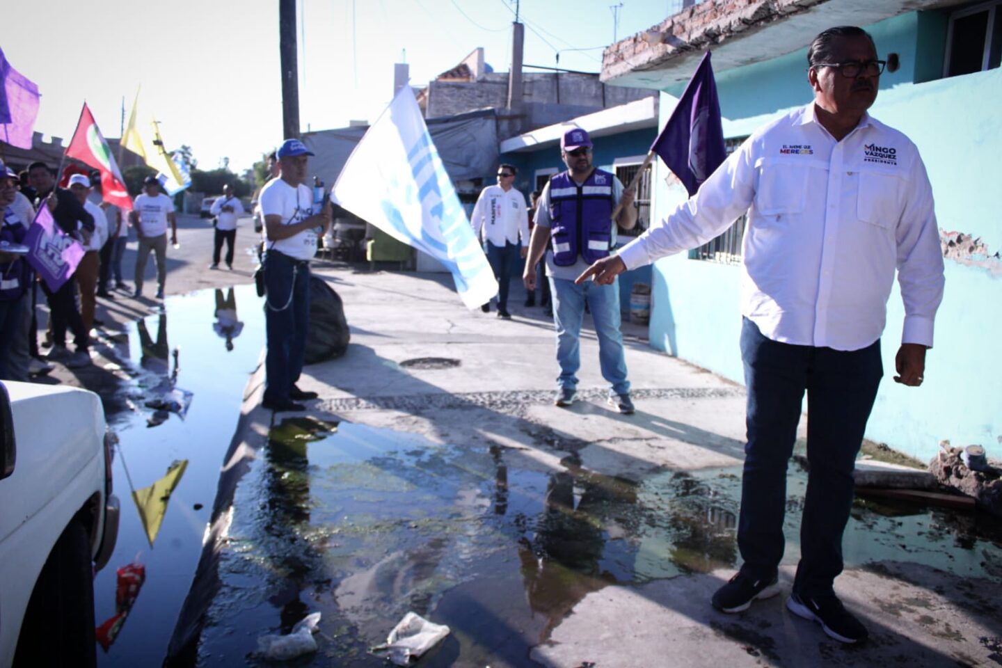 ‘No soy como los demás; yo sí daré solución servicios públicos deficientes’:  Mingo Vázquez