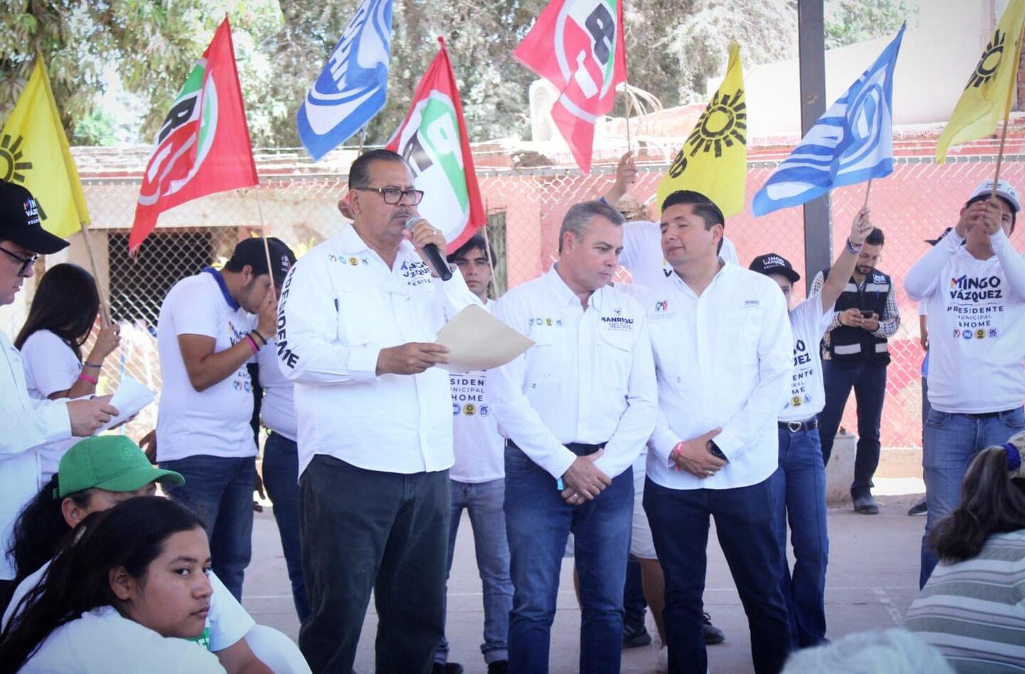 Se compromete Mingo a ser aliado de las comunidades rurales