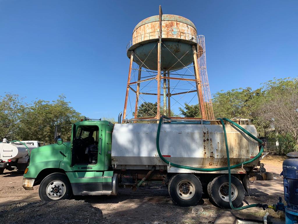 Suman ya 128 comunidades atendidas con agua potable a través de pipas
