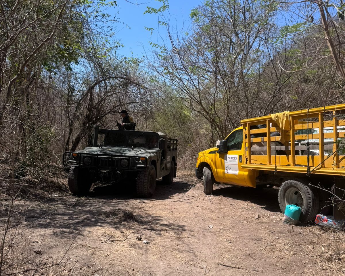 Incendio forestal en la sierra de Elota, controlado en un 90%: Sebides