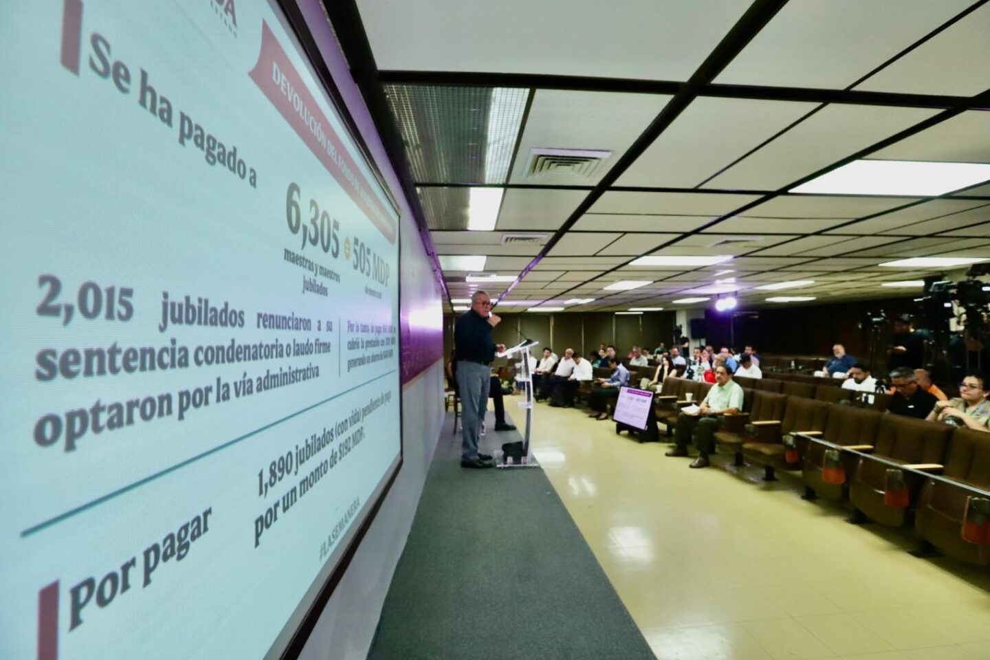 ‘Devolución del Fondo de Vivienda de ISSSTEESIN es un compromiso cumplido”: Rocha Moya