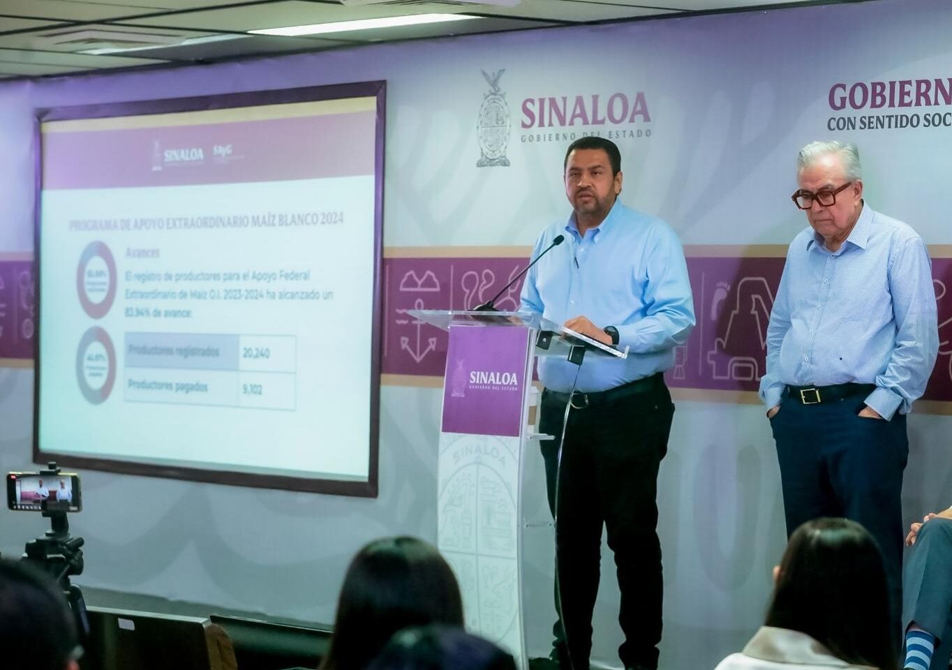 Ya van más de 9 mil productores de maíz pagados: Ismael Bello