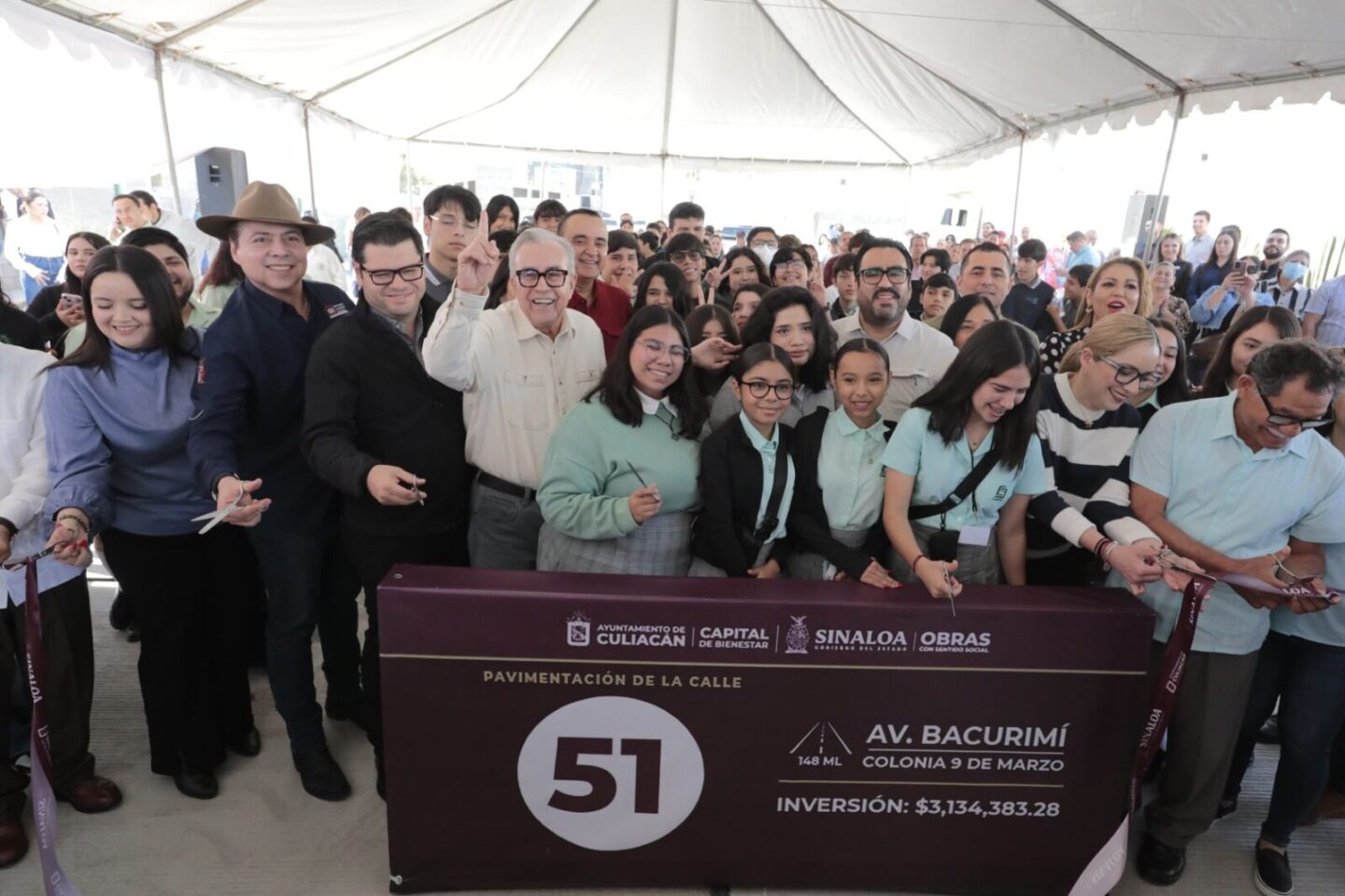 “Sinaloa está creciendo y apoyar la educación es de la más alta prioridad”: gobernador Rocha Moya