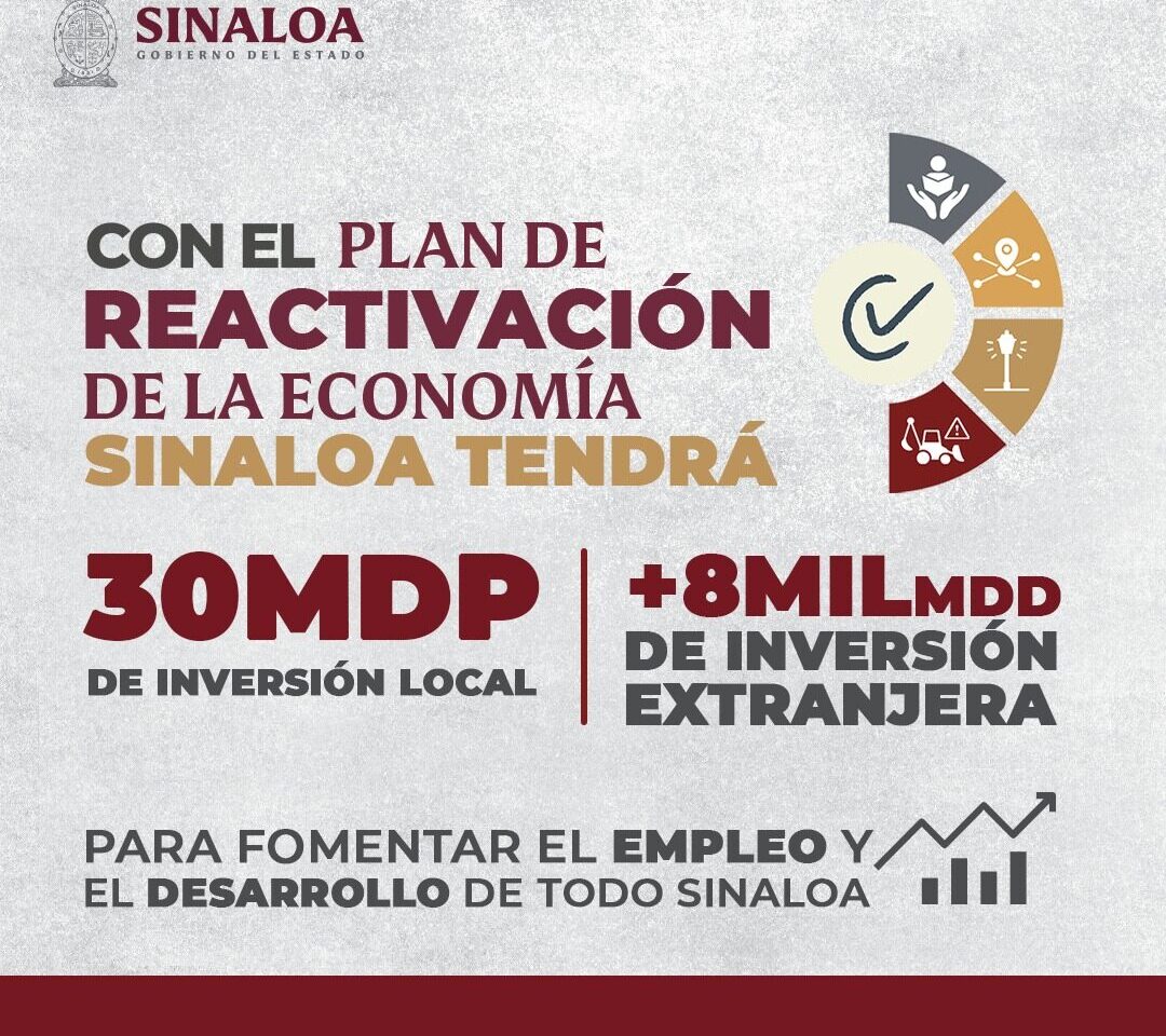 Da inicio el Plan Sinaloa para la Reactivación Económica y Social