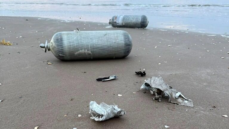 Alarma en Tamaulipas por restos de cohete de SpaceX en Playa Bagdad