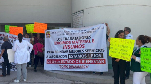 Truenan trabajadores del HG de Los Mochis contra IMSS-Bienestar
