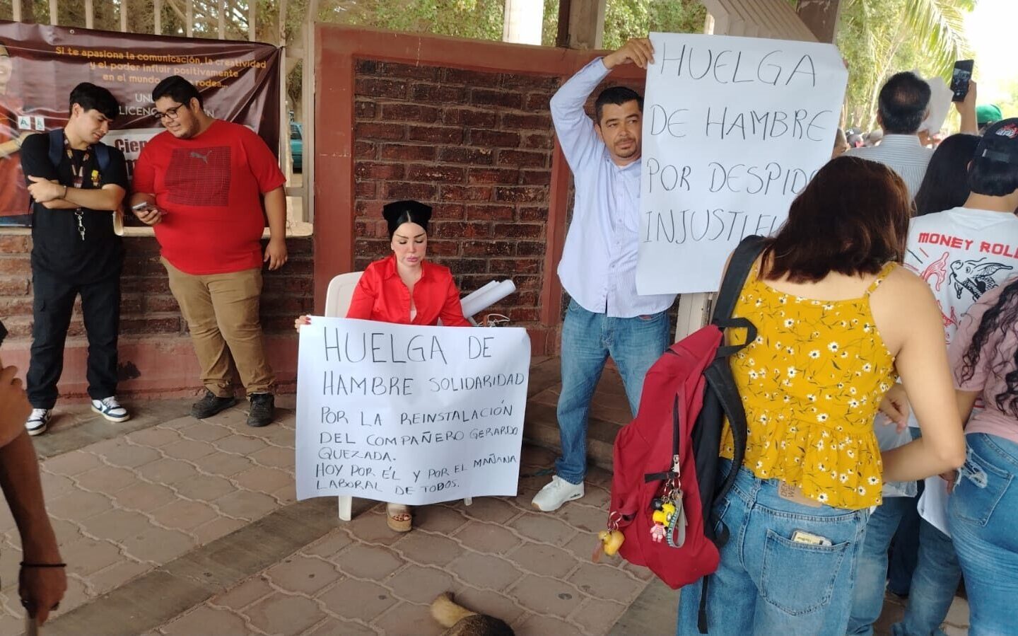 Estalla huelga de hambre en UAdeO Guasave por presunto despido injustificado