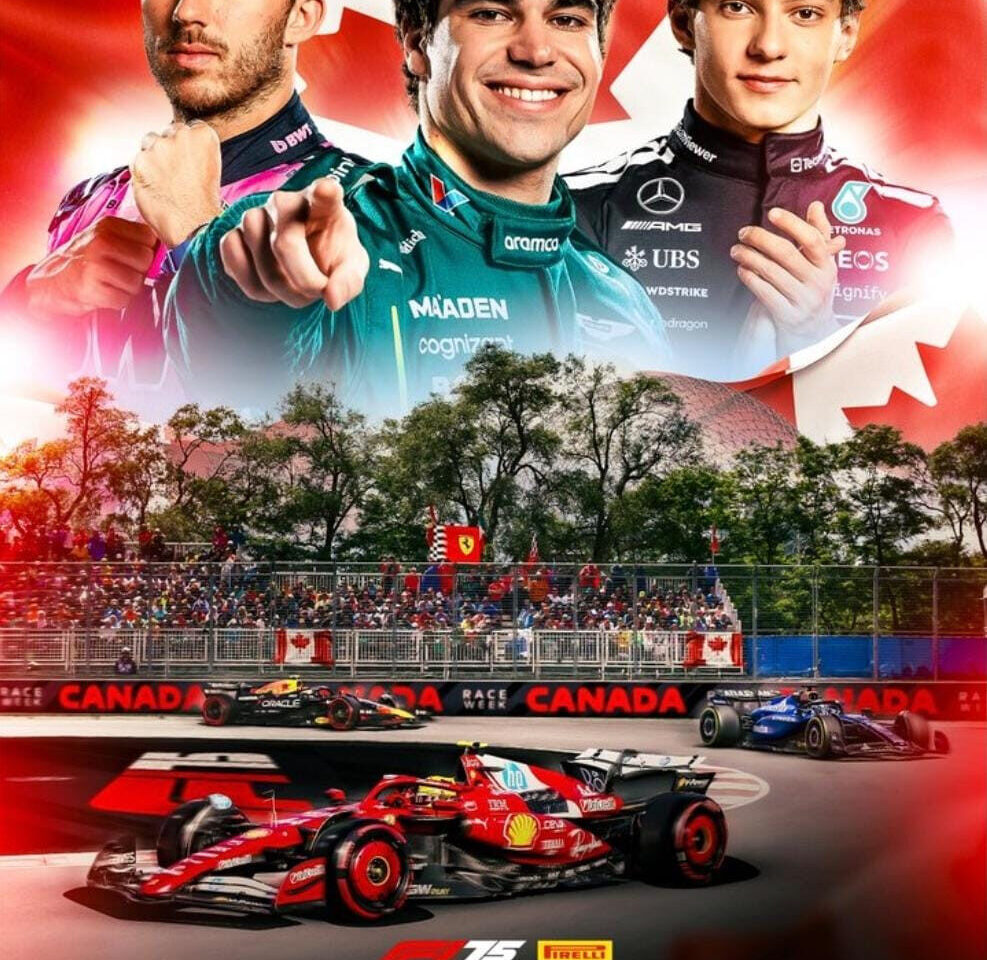 Todo listo para el gran premio de Canadá 2025: fechas, horarios y favoritos