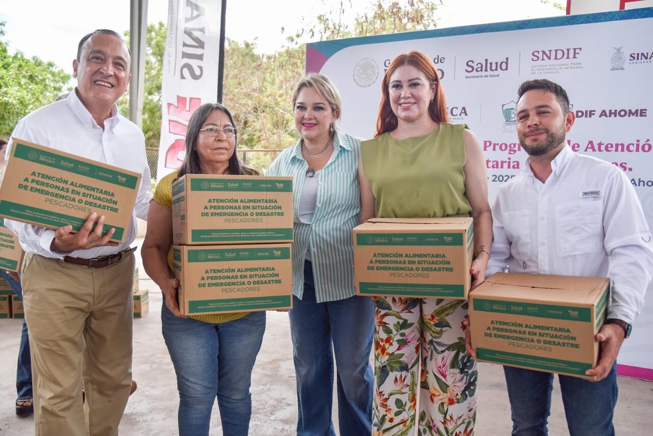 Programa de Atención Alimentaria llega a campo pesquero Jitzámuri: DIF Sinaloa