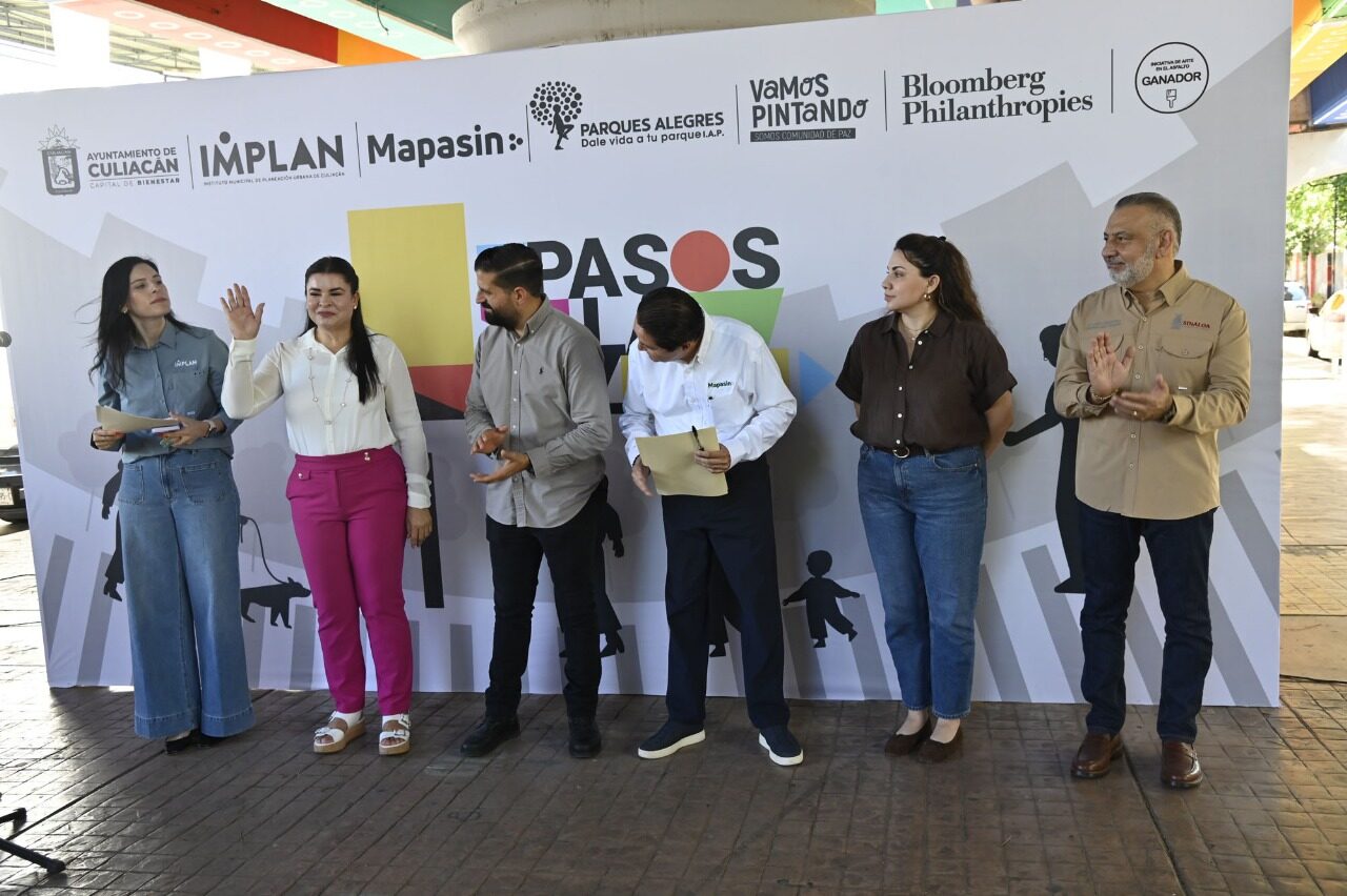 UAS beneficiaria de “Pasos por la Paz”, seleccionado por la organización Bloomberg Philanthropies a través de la convocatoria internacional Asphalt Art Initiative