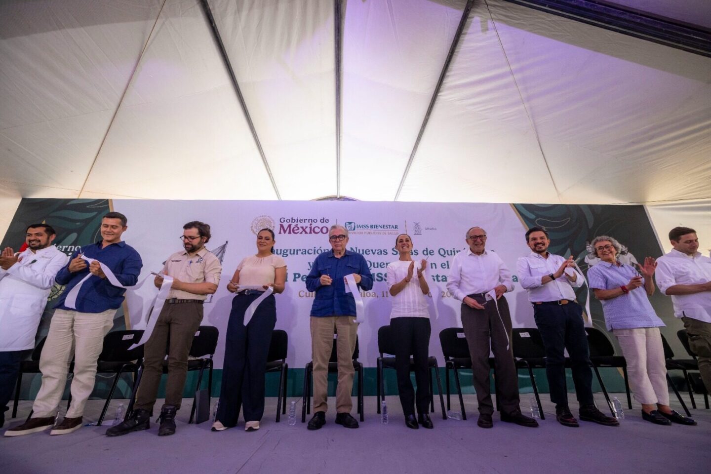 Presidenta Sheinbaum y Gobernador Rocha Moya inauguran nuevas áreas del Hospital Pediátrico de Sinaloa