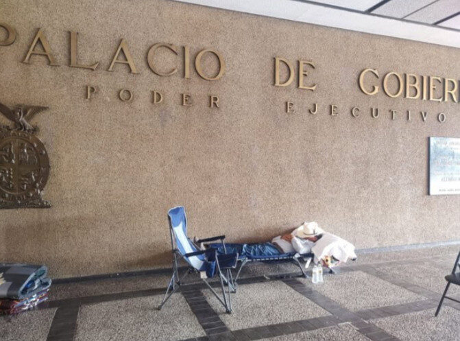 Agricultores protestan en Palacio de Gobierno con huelga de hambre por pagos atrasados