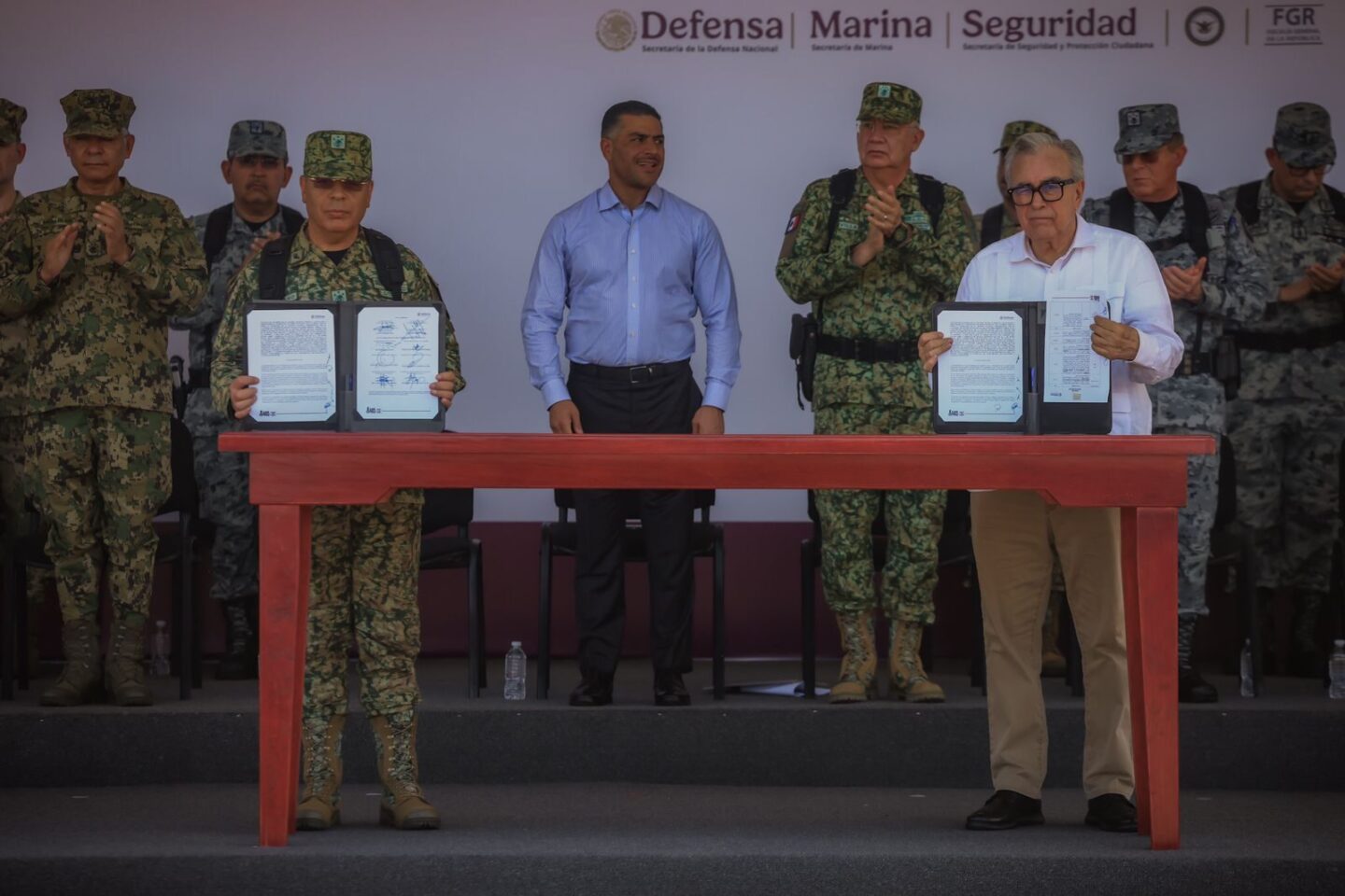 Fortalecen la estrategia de seguridad para Sinaloa, en reunión del gobernador Rocha y el Gabinete federal