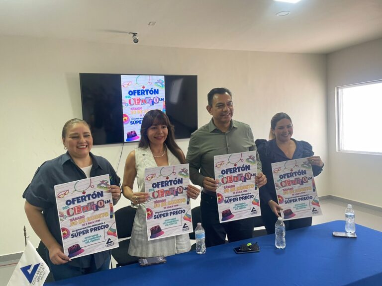 Canaco Los Mochis realizará la primera edición del “Ofertón del Centro LM”, previo al regreso a clases