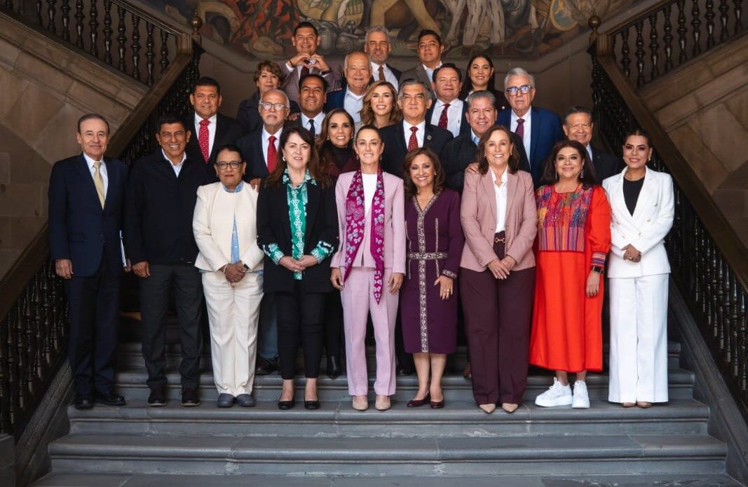 El gobernador Rubén Rocha Moya se reúne con la presidenta Claudia Sheinbaum