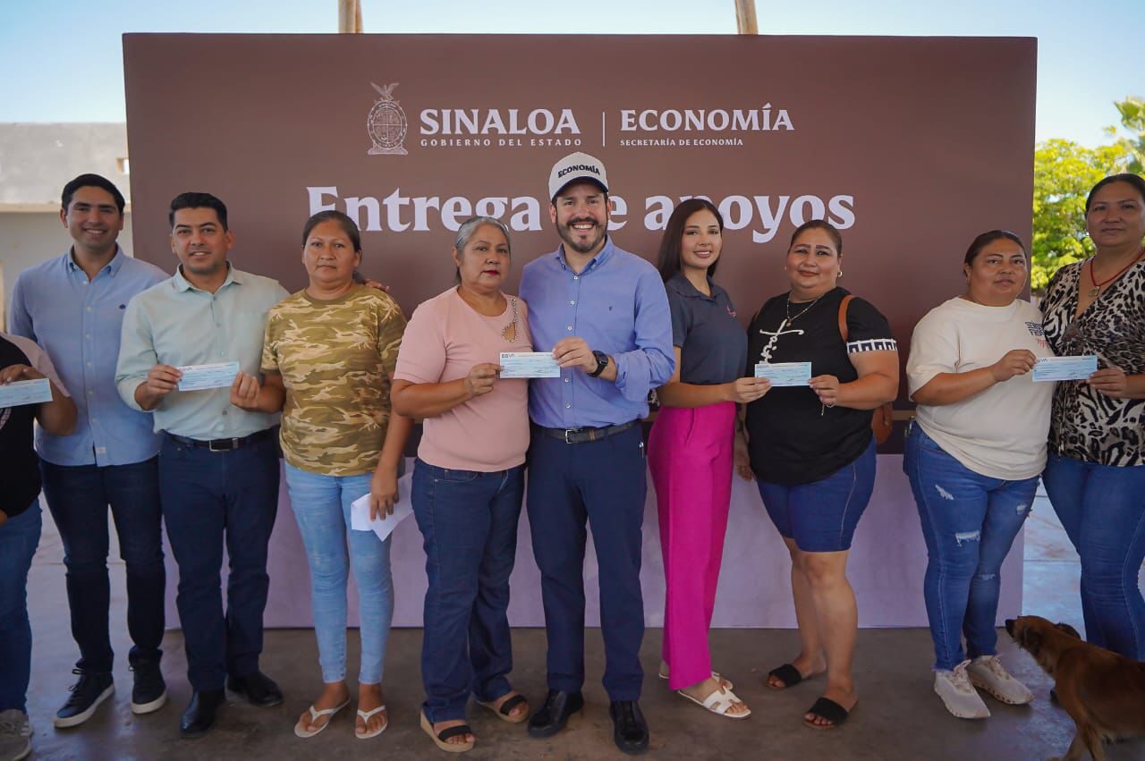 Sectores productivos de Altata reciben apoyos económicos en seguimiento al compromiso del gobernador Rubén Rocha Moya