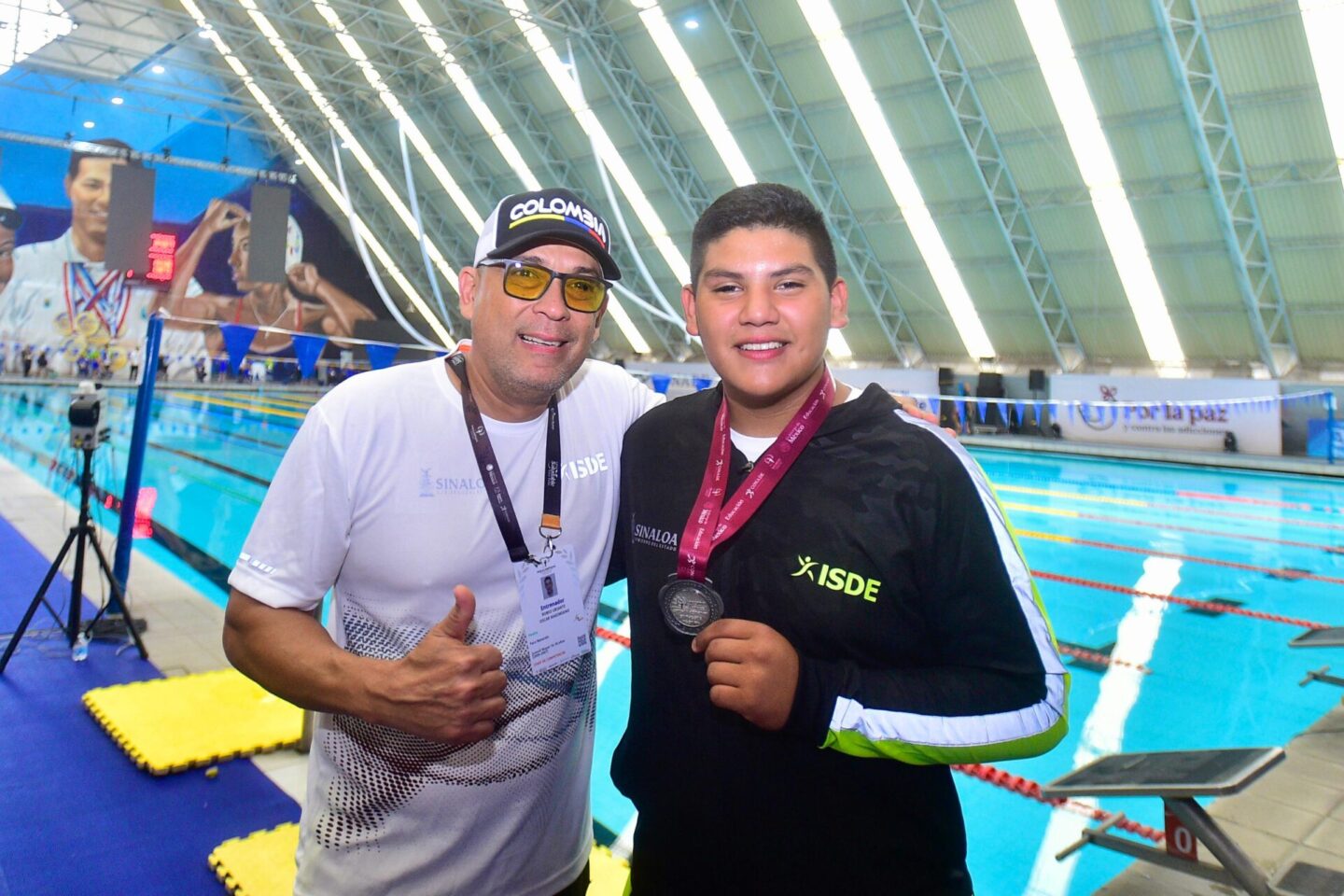 Sinaloa brilla al conseguir 4 oros en natación en la Paralimpiada de CONADE