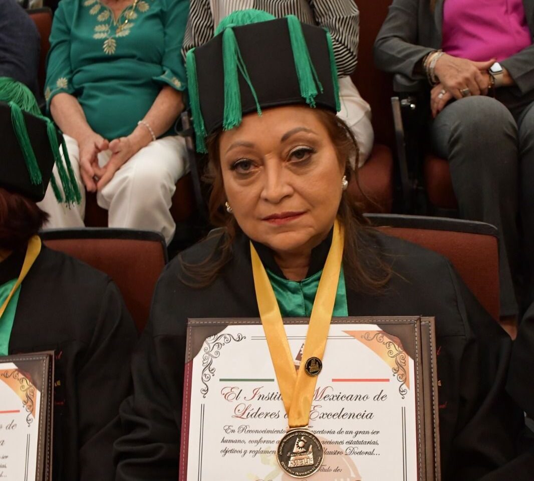 Claudia Elia Villalobos, investigadora de la UAS, es distinguida con el Doctorado Honoris Causa por el Instituto Mexicano de Líderes de Excelencia