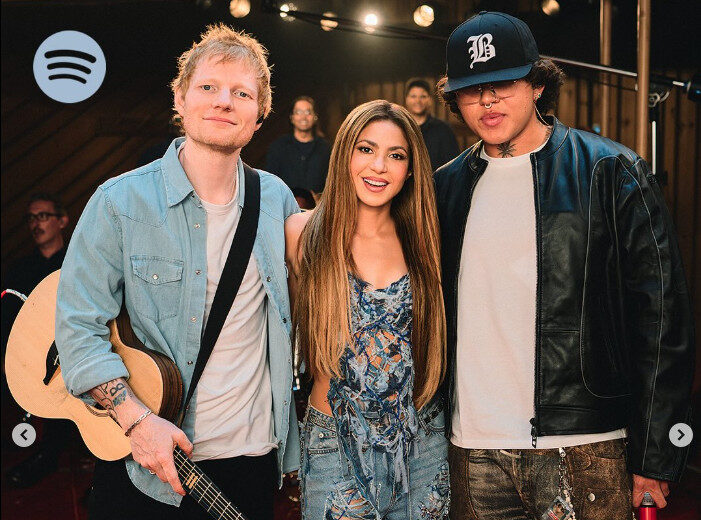 Una inesperada colaboración entre Shakira y dos grandes