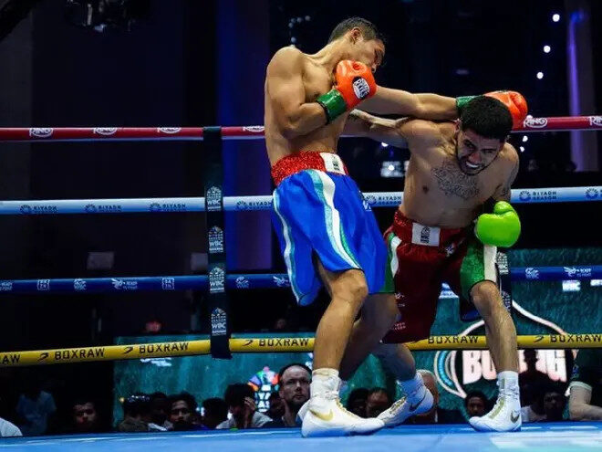 De repartidor a luchar en el Grand Prix de Boxeo en Dubái