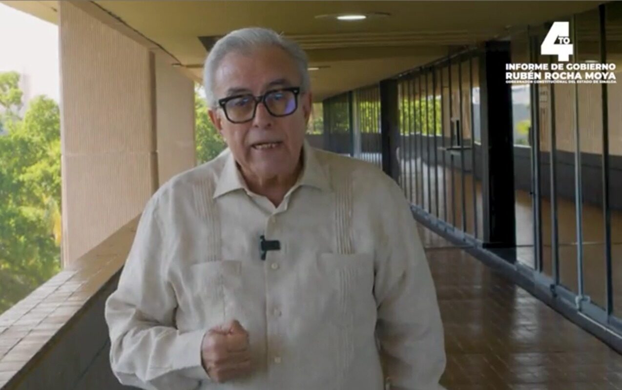 El gobernador Rubén Rocha Moya se alista para su cuarto informe
