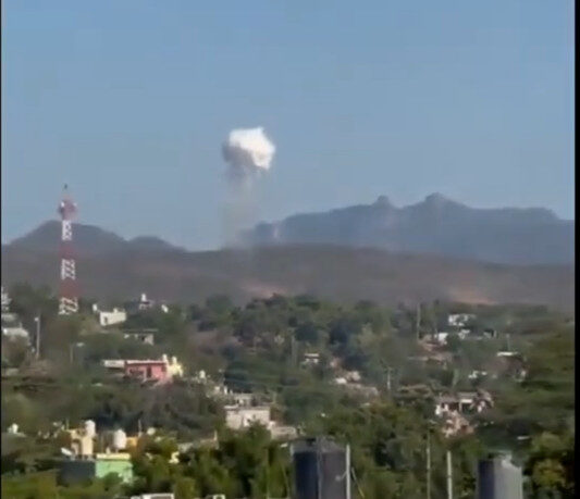 Denuncian detonaciones de explosivos y armas en Escuinapa este 24 de diciembre