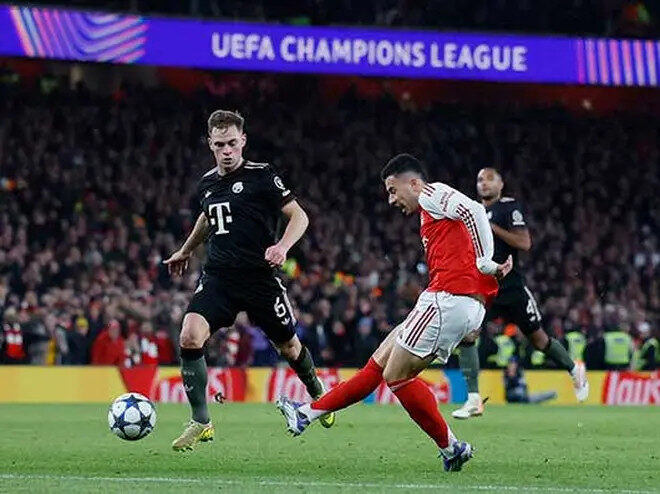 Arsenal tumba al Bayern y mantiene pleno en la Champions