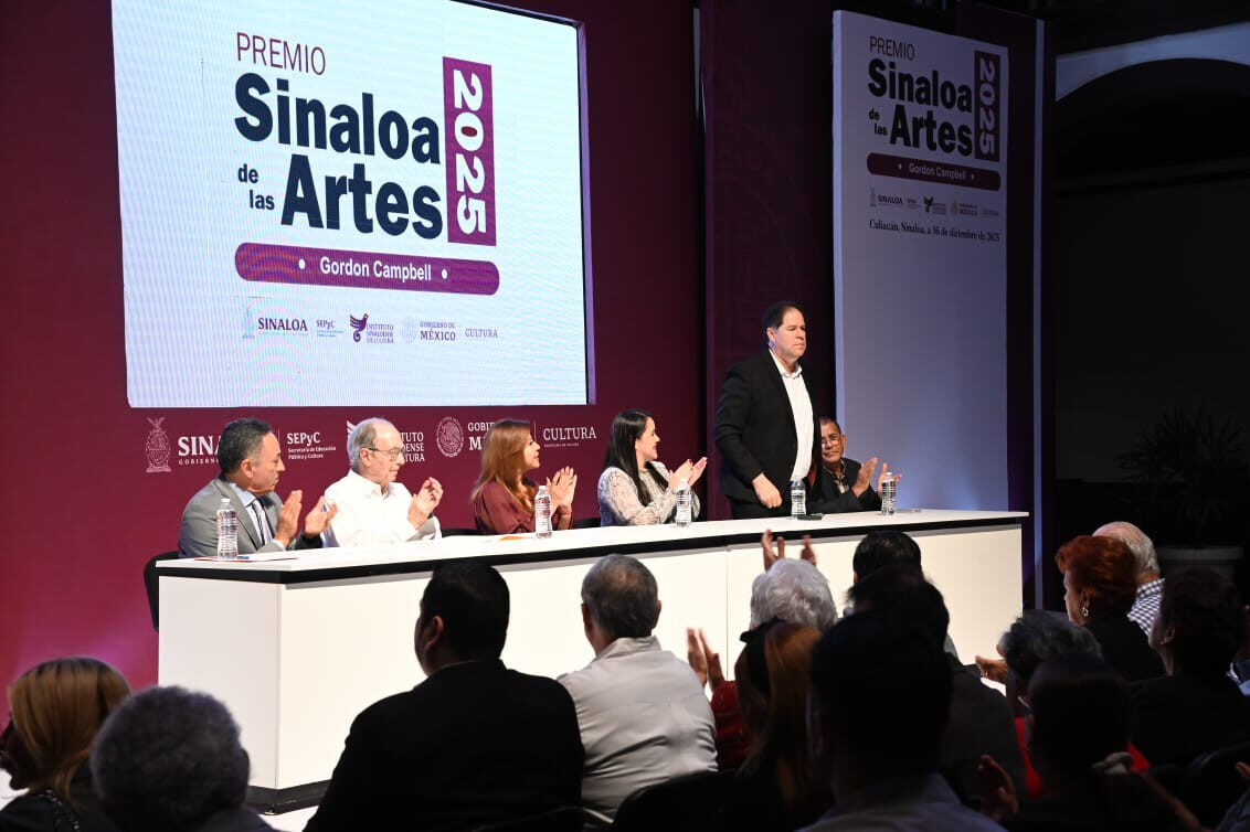 El maestro Gordon Campbell, Premio Sinaloa de las Artes 2025, agradecido con la UAS por ser parte fundamental de su exitosa trayectoria con sus colaboraciones