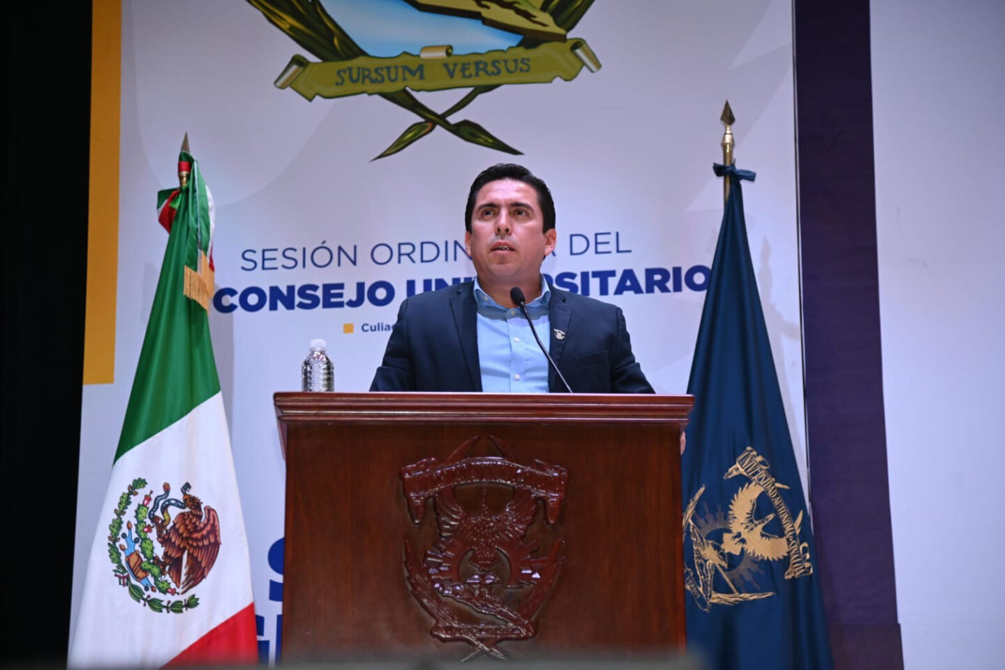 El H. Consejo Universitario se declara en Sesión Permanente y atento a las gestiones que encabezan el Rector Jesús Madueña y el Gobernador para la obtención de recursos para el cierre de 2025