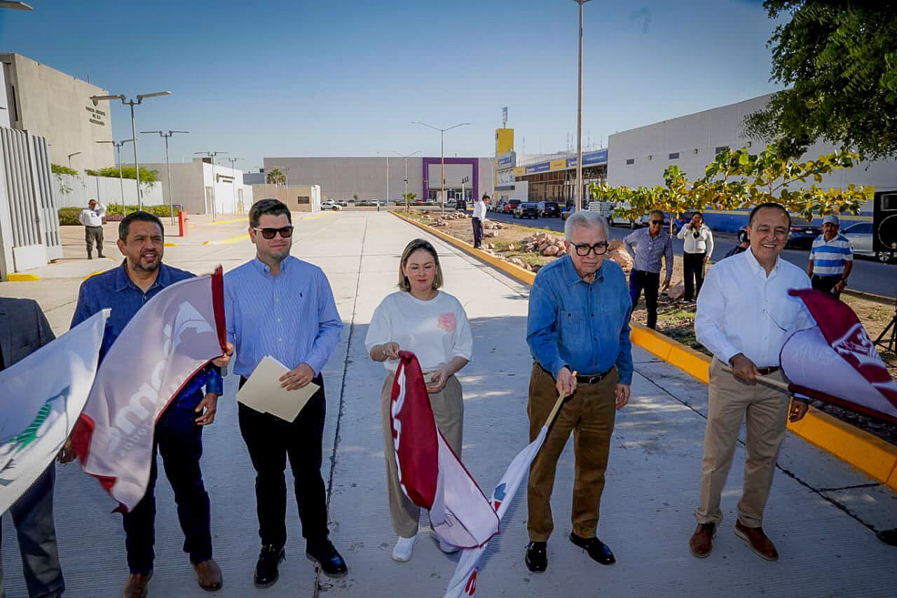 Inaugura Gobernador Rocha Moya bulevar Zacarías en Los Mochis