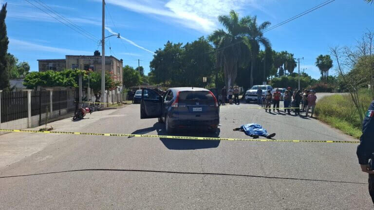 Trágico accidente en moto deja  un hombre muerto y un menor herido