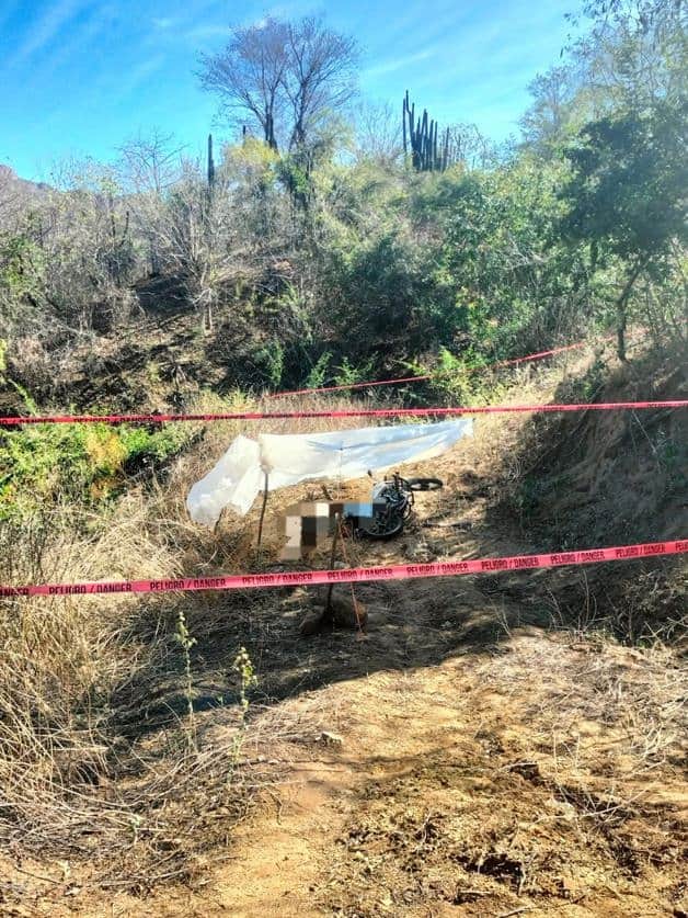 Localizan a un hombre joven muerto en una brecha en la sierra de Choix