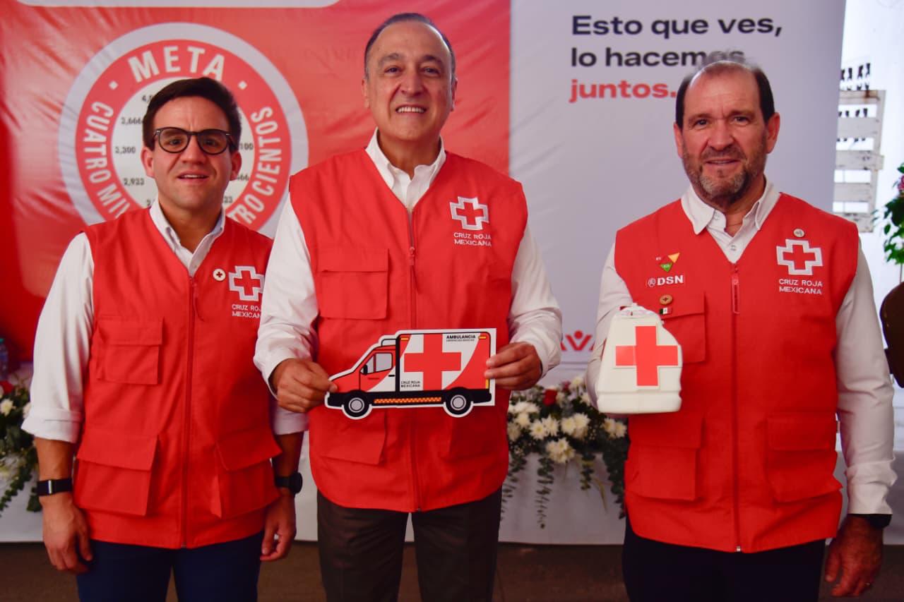 Alcalde Antonio Menéndez llama a ciudadanía a sumarse a colecta anual de Cruz Roja