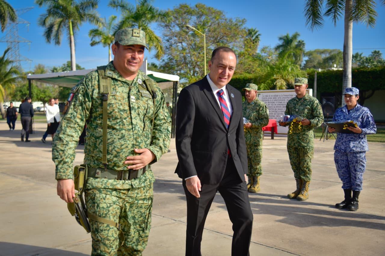 Ejército Mexicano entrega reconocimientos y destaca coordinación con autoridades
