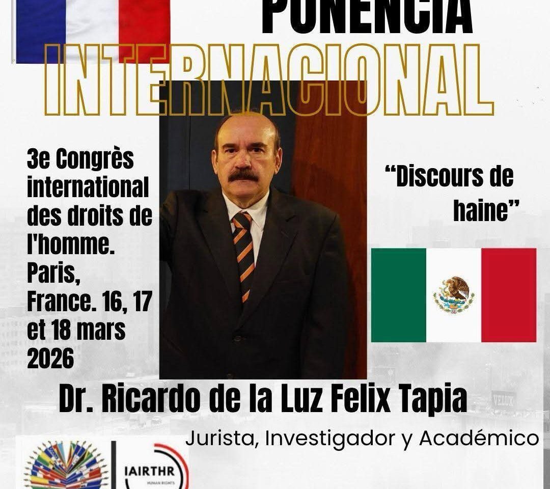 El mochitense Dr. Ricardo de la Luz Félix Tapia destaca en París, Francia con ponencia internacional