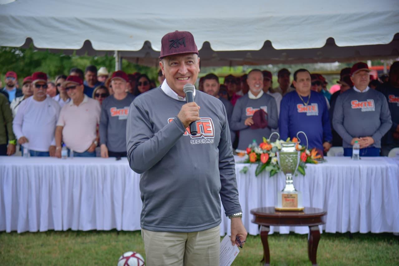 Estación Naranjo reúne a municipios de Sinaloa en el XIX Hexagonal de Futbol de la Unidad de la Sección 53 del SNTE
