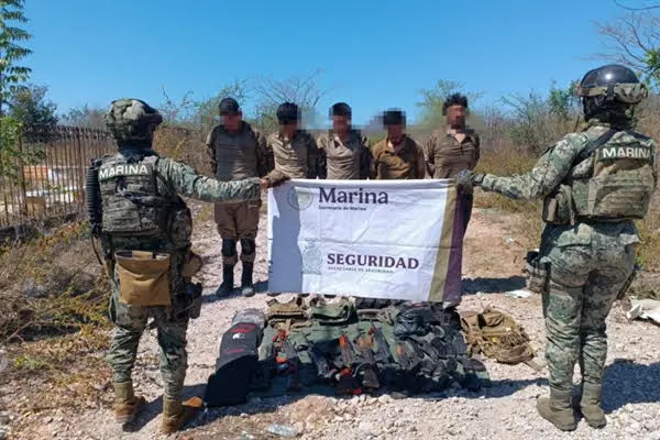 Ataca grupo armado a marinos en la Sierra de Mazatlán; arrestan a seis criminales
