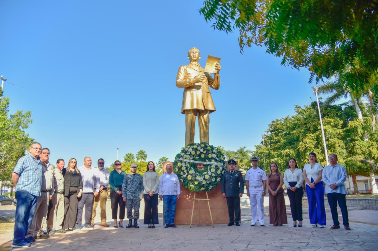 Autoridades y ciudadanos conmemoran el 88 aniversario de la Expropiación Petrolera Mexicana
