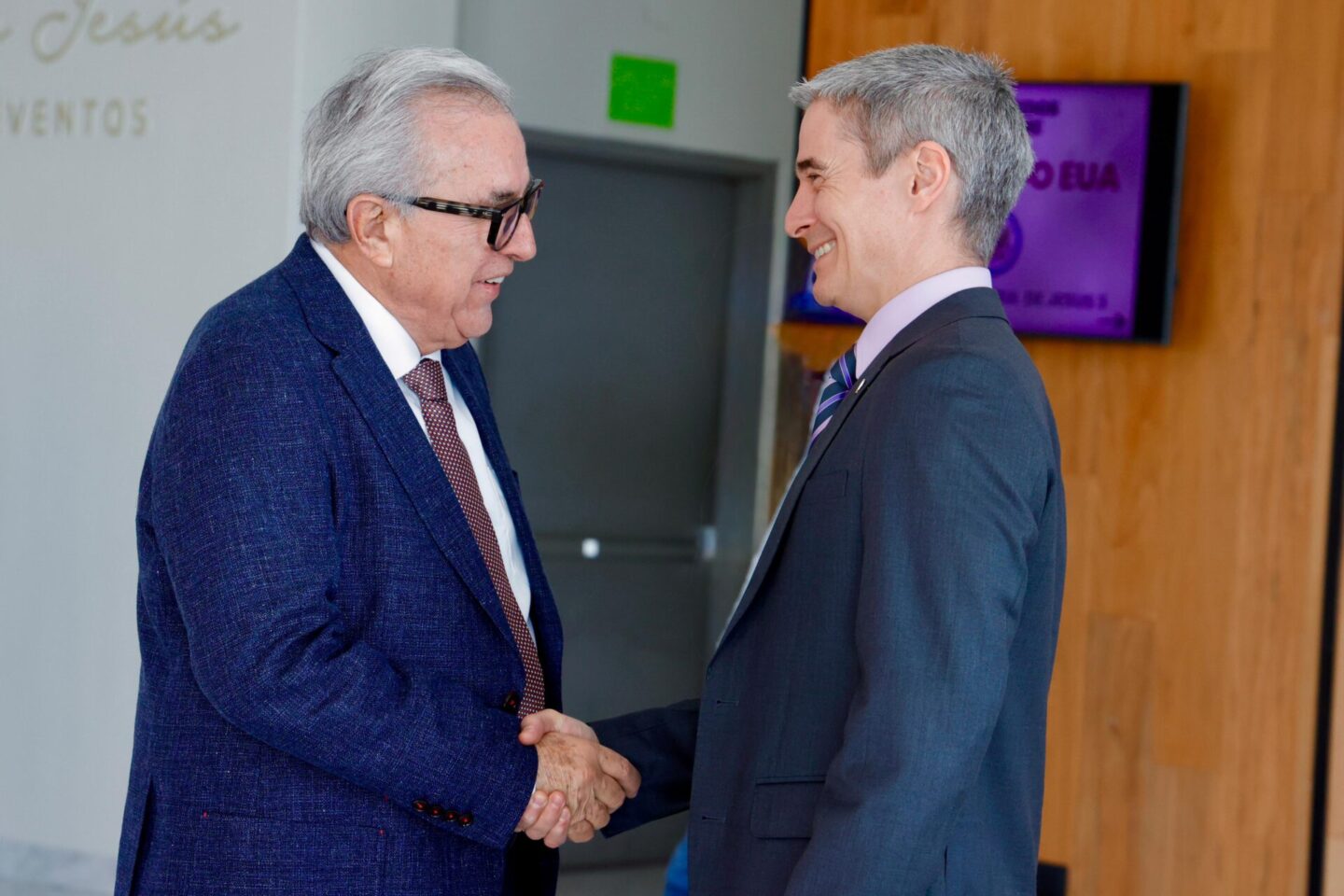 Gobernador Rocha Moya se reunió con el Cónsul General de los Estados Unidos en Hermosillo