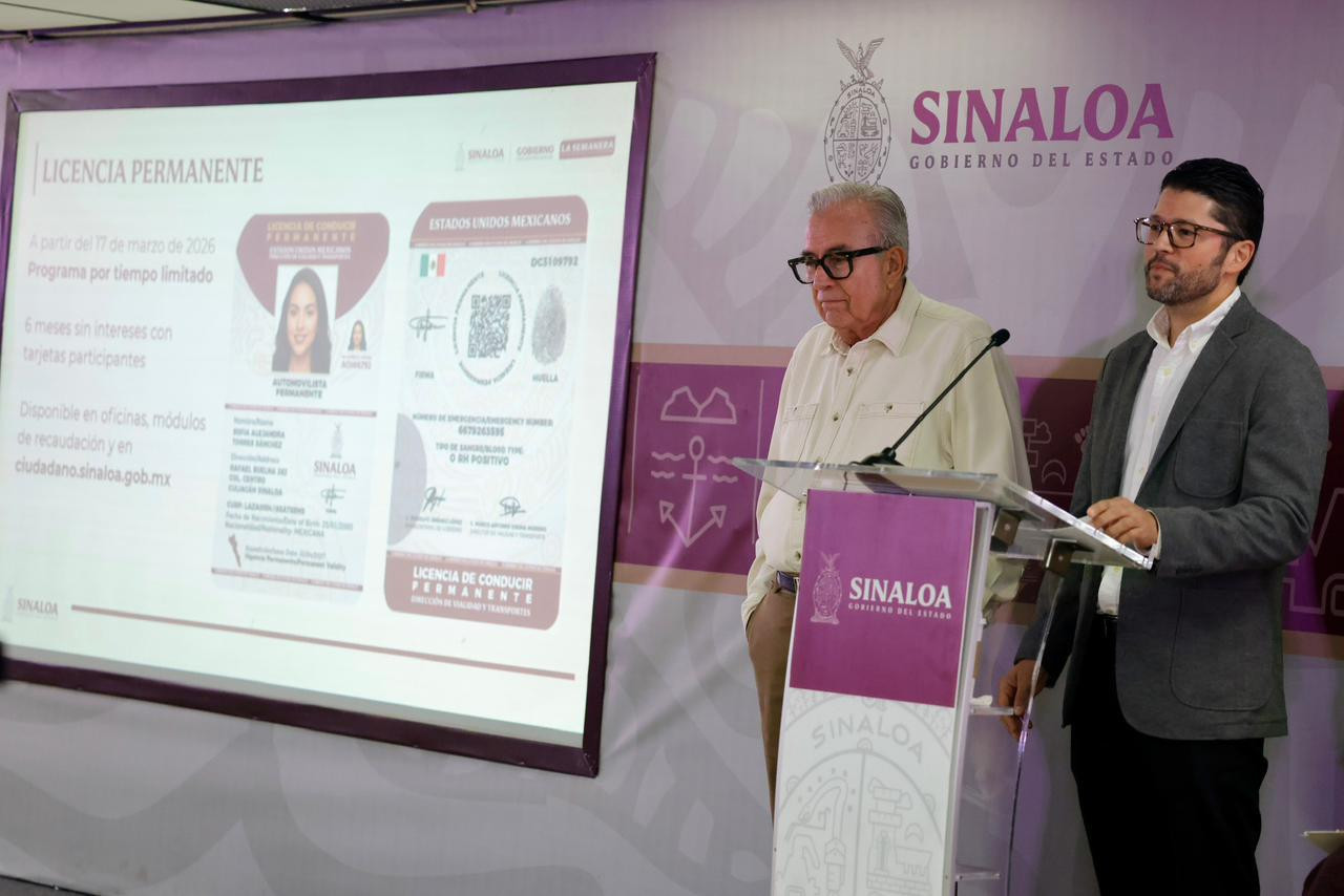 Licencias de conducir serán permanentes por mandato de Ley aprobada por el Congreso de Sinaloa: SATES