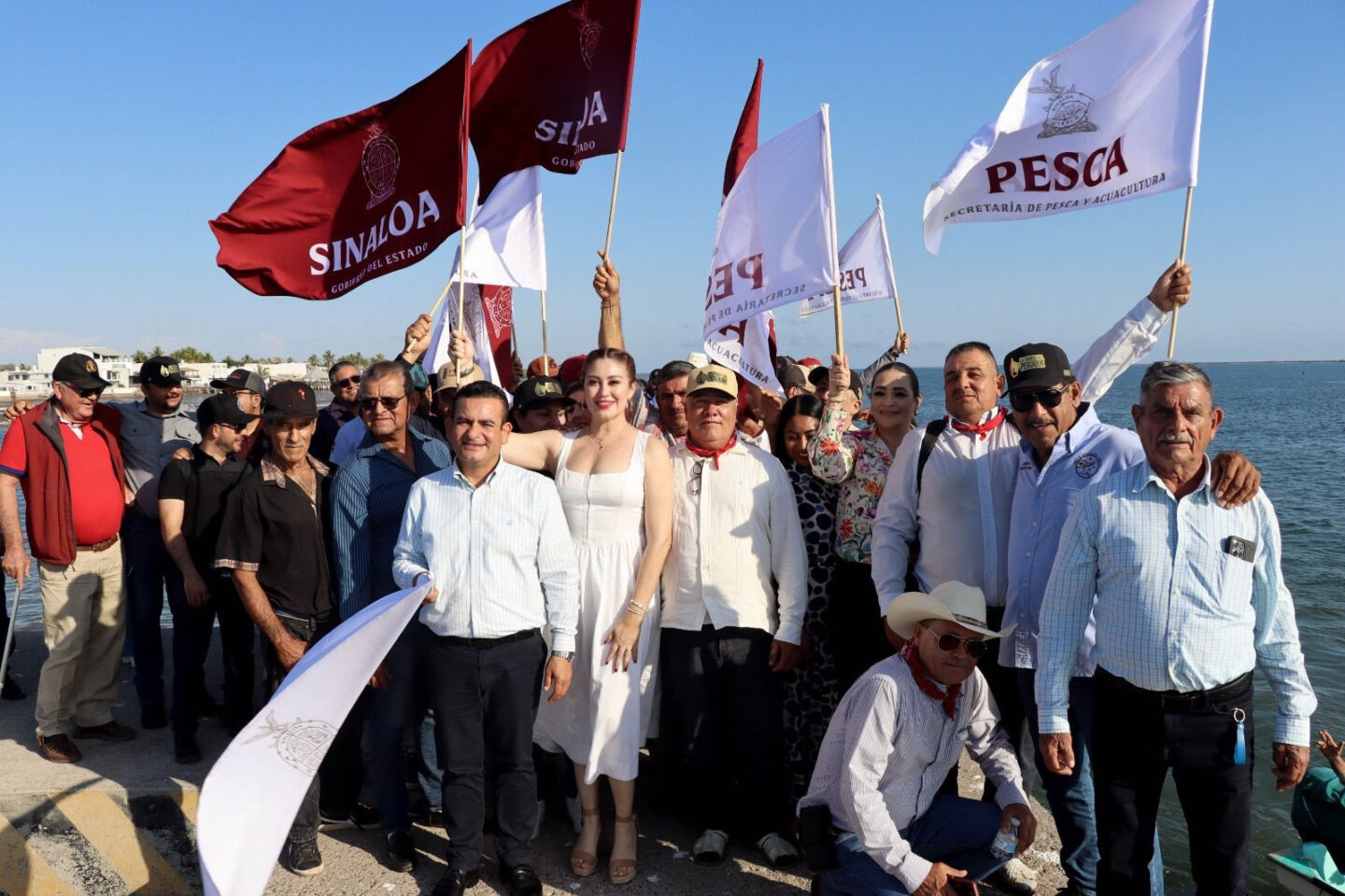 En Altata dan banderazo al Programa de Inspección y Vigilancia 2026 e inicio de la veda