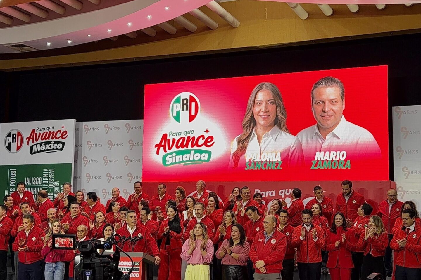PRI prende la carrera por Sinaloa: Paloma Sánchez y Mario Zamora aparecen en el tablero rumbo a 2027