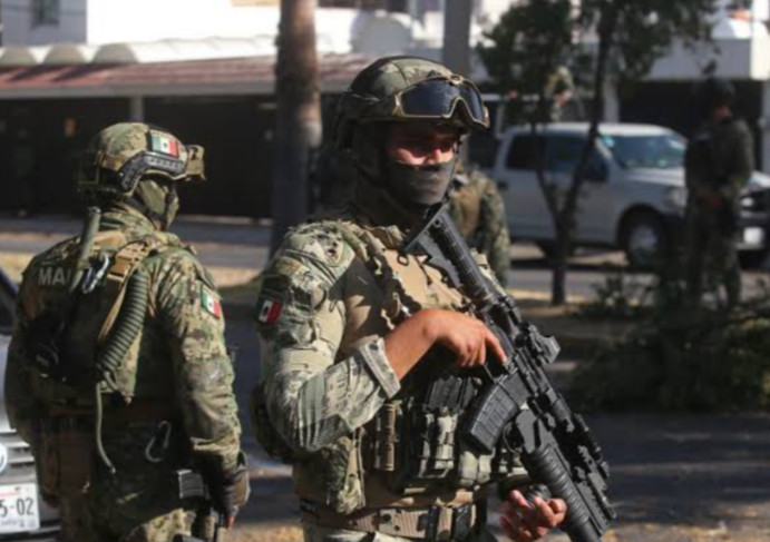 Operativo militar deja un detenido en la colonia Estela Ortiz de Culiacán 